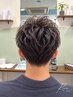 【第一印象を爽やかに】メンズカット＋眉カットで清潔感アップ