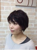 大人めガーリーショート