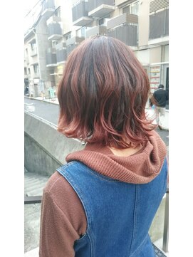 エイチエアー アルファ H'air alfa つつじヶ丘北口店 チェリーレッド