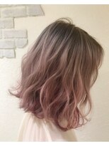21年夏 ミディアム レッド ピンク系の髪型 ヘアアレンジ 人気順 ホットペッパービューティー ヘアスタイル ヘアカタログ