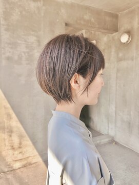 スニップ(Snip) 20代30代40代丸みショートショートボブ顔まわりレイヤー