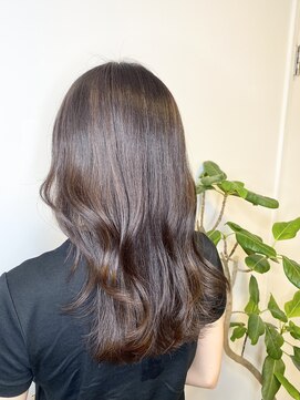 エシカル(ethical) ブリーチなし × アッシュ系カラー