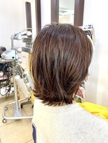 ヘアアーク(HAIR arc) 外ハネショコラベージュボブルフ#奏の杜#京成津田沼#京成大久保