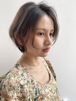 コクーン(Cocoon) 大人ハンサムショート#ネビージュ#大人かわいい#美髪