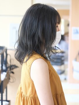 スパ ヘアーデザイン(SPA hair design) 赤味を抑えたミントカラー