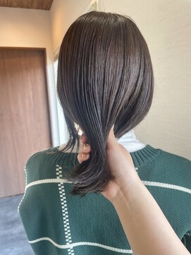 ミルヘアデザイン(mil hair design) くすみグレージュ