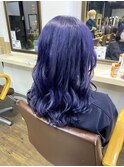 ＃ブリーチ１回で作る　＃ラベンダー　