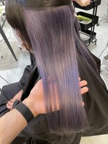 ルーブ トウキョウ(Loob. TOKYO)&nbsp;パープルラベンダー、青紫カラー、ケアブリーチカラー