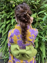 ロットアニバース(lott annibirth)&nbsp;【髪質改善】編み下ろしヘアセット@mutsumi