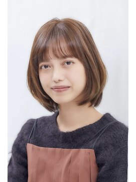 ミチオ ノザワ ヘアサロン ギンザ(Michio Nozawa HAIR SALON Ginza) [那須久美子]内巻きひし形ボブ