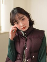 ジュール 大分(Joule)&nbsp;ミディアムヘア/斜めバング/グレージュカラー/大分駅