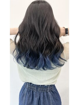 アライブ ハラジュク(ALIVE harajuku) 【ALIVE 夕貴】ブルーグラデーションカラー