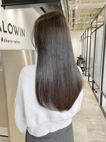 サロウィン 池袋(SALOWIN)&nbsp;ブリーチなしダークグレージュ × 最高級トリートメント #110