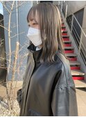 ★くすみミルクティーグレージュ