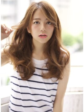 ココラー(COCOlar) イルミナカラー巻き髪フェミニン