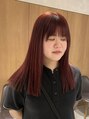 ラミエ バイ メルト 吉祥寺(lamie by melt)&nbsp;ブリーチなしダブルカラーで濃いめレッド♪