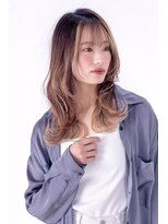 スノードロップ 荻窪(Snowdrop)&nbsp;前髪/アンブレラカラー/こなれミディ/イメチェン/ウェーブパーマ