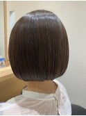 【福岡新宮】自然にまとまる！小顔ミニボブ 20代 30代 40代