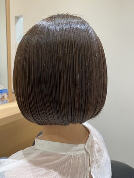 サラ 新宮店(SARA) 【福岡新宮】自然にまとまる！小顔ミニボブ 20代 30代 40代