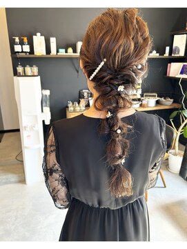 サロンプレッジエビノマル(salon PLEDGE ebinomaru) hair arrange