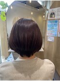 レッドブラウンボブ