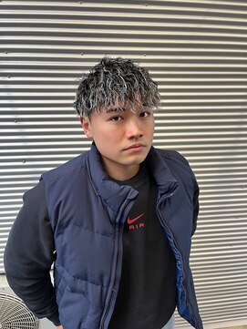 メンズグルーミングナンバーナイン(MEN'S GROOMING NUMBER NINE) ホワイトメッシュ/ツイストスパイラル/姫路