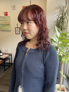 ギルド(guild.) チェリーレッドカラー