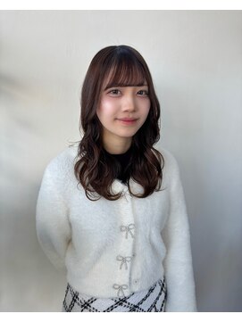 ヘアメイク エイト キリシマ(hair make No.8 kirishima) ナチュラル可愛いブラウン