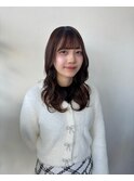 ナチュラル可愛いブラウン