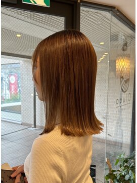 オルガ ヘアアンドメイク(Oluga hair&make) 切りっぱなしミディ