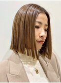 切りっぱなしボブ /外ハネボブ /クールボブ /イメチェン /楽ちん