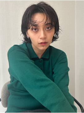 ノラギンザユー(NORA GINZA/U) ウルフパーマレイヤーパーマニュアンスパーマカジュアルパーマ