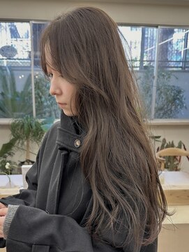 パークレーン アイス イヴェン(park lane ICI yeven) ブリーチなしブラウンベージュ アッシュグレージュ 春20代30代