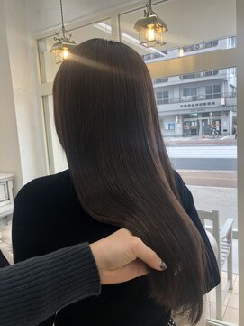 グラスペディア(graspedia) ストレート/艶髪/髪質改善/トリートメントストレート/透明感