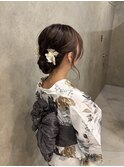 ヘアアレンジ+浴衣着付