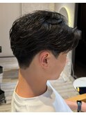 ニュアンスメンズショート/メンズパーマ 赤羽/赤羽岩淵