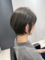 ネオ(neo.)&nbsp;長めショート/グレーアッシュ/ショートボブ/ショート