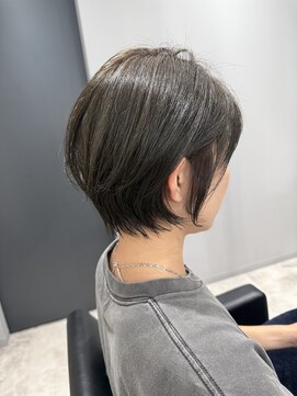 ネオ(neo.) 長めショート/グレーアッシュ/ショートボブ/ショート