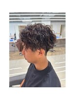 アース オーセンティック 越谷レイクタウン店(EARTH Authentic)&nbsp;ツーブロック×ツイストスパイラルパーマ