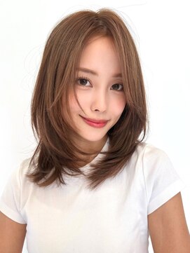 ルージュシー 堀江(RU10C) レイヤー/ウルフ/ブリーチなしダブルカラー