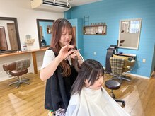 乾かすだけでまとまる再現性の高いカット