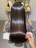 冬の乾燥対策◎理想のストレートヘアへ!至高の縮毛矯正＋カット＋9item美髪Tr