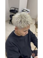 ラナン(Ranun)&nbsp;短髪×ハイトーンカラー