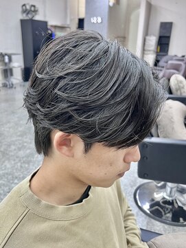 グロップ 町田(GLOP) 簡単に出来る毛流れニュアンスパーマ/メンズパーマ