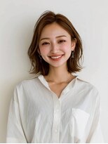 コアフィールド マサコ島田店&nbsp;大人ガーリー/ダークアッシュ/似合わせカット