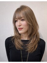 ジュール 池袋(Joule)&nbsp;ミルクティーベージュ×ミディアムレイヤー［池袋］