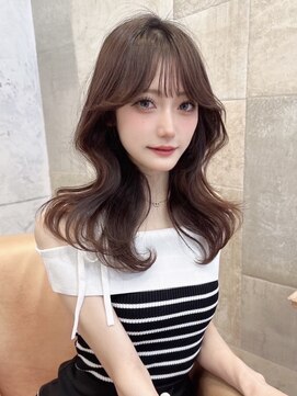 ロンド ジュルード 名古屋(Lond jeloud) 学割U24 韓国風 ウルフ フェイスレイヤー 顔周り 前髪