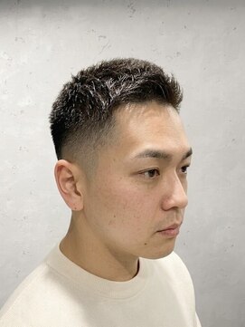 ワンワンオー バーバーショップ 長浜店(@110 BARBER SHOP) フェードショート　フェード/ショート/メンズ