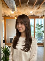 ホロル(horol)&nbsp;顔まわりレイヤーの美髪ストレート