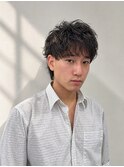 ショート束感ウルフ／ショートウルフ／メンズカット／王道